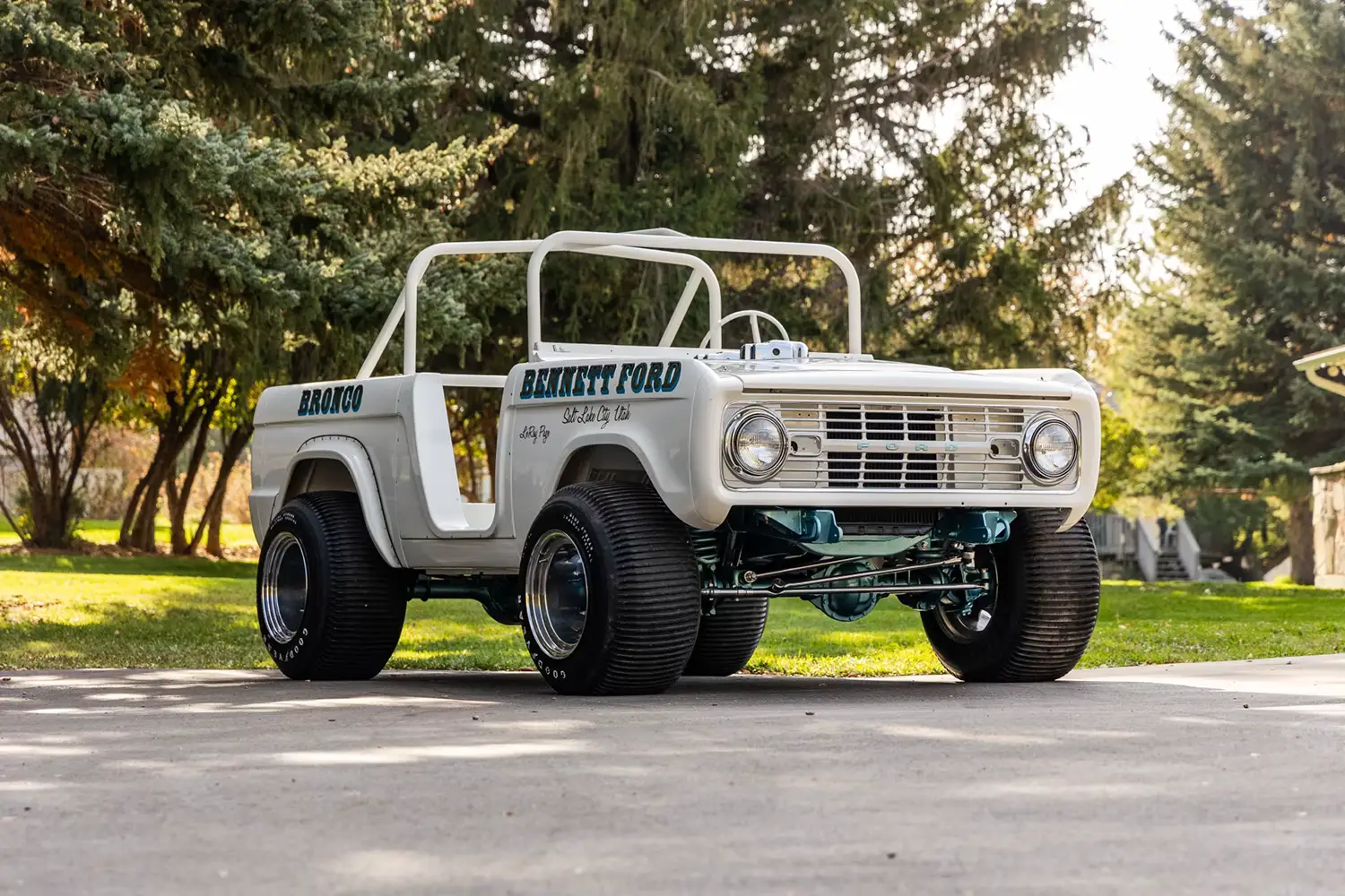 1966 Ford Bronco Custom Sand Dragster