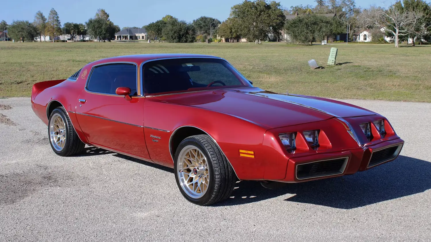 1979 Pontiac Firebird Esprit Red Bird