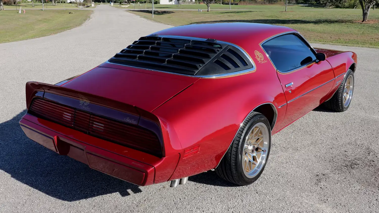1979 Pontiac Firebird Esprit Red Bird