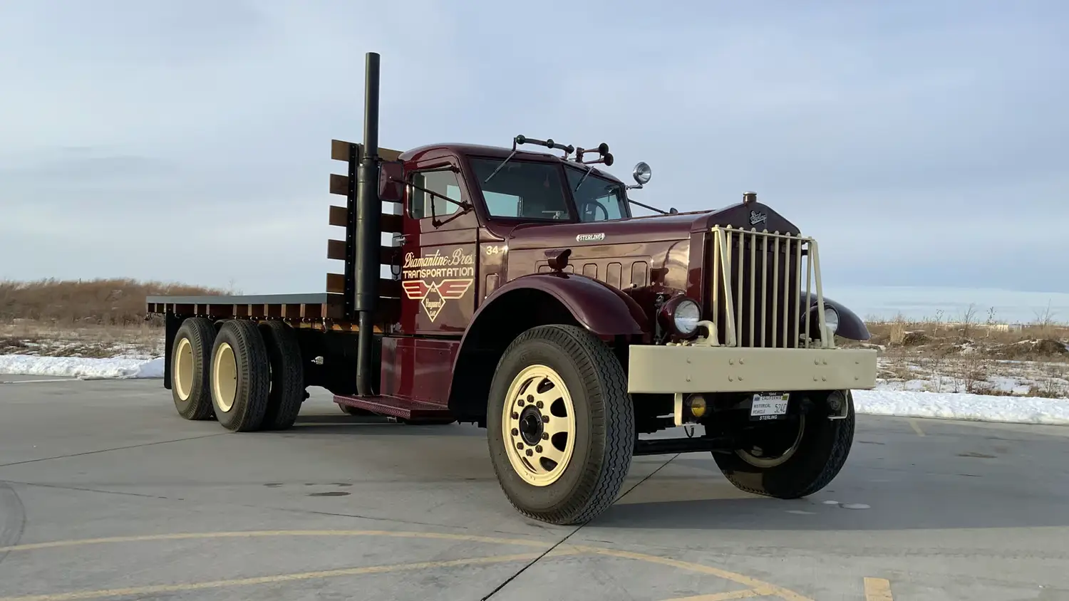1944 Sterling HWS 160H Three-Axle Flatbed