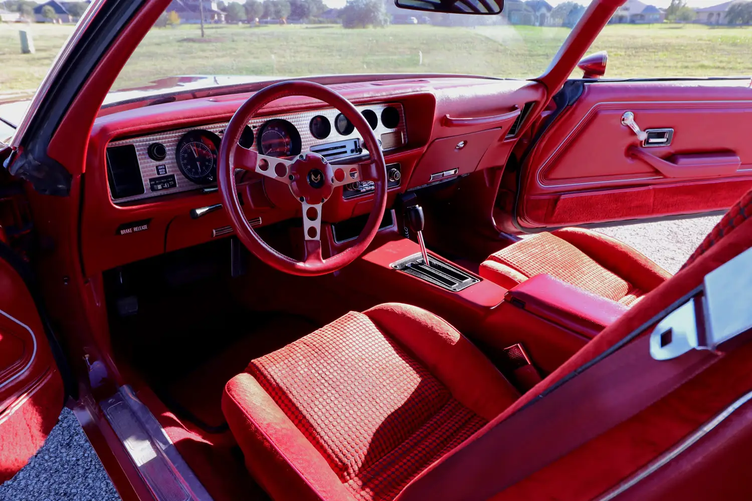 1979 Pontiac Firebird Esprit Red Bird