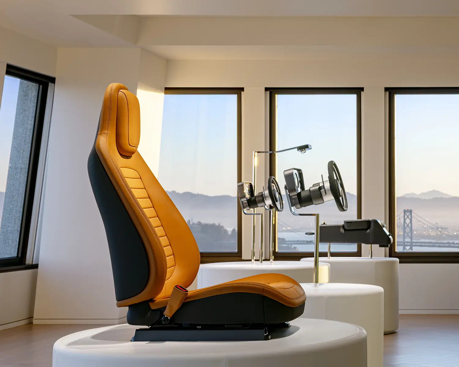 Ferrari Luce interior