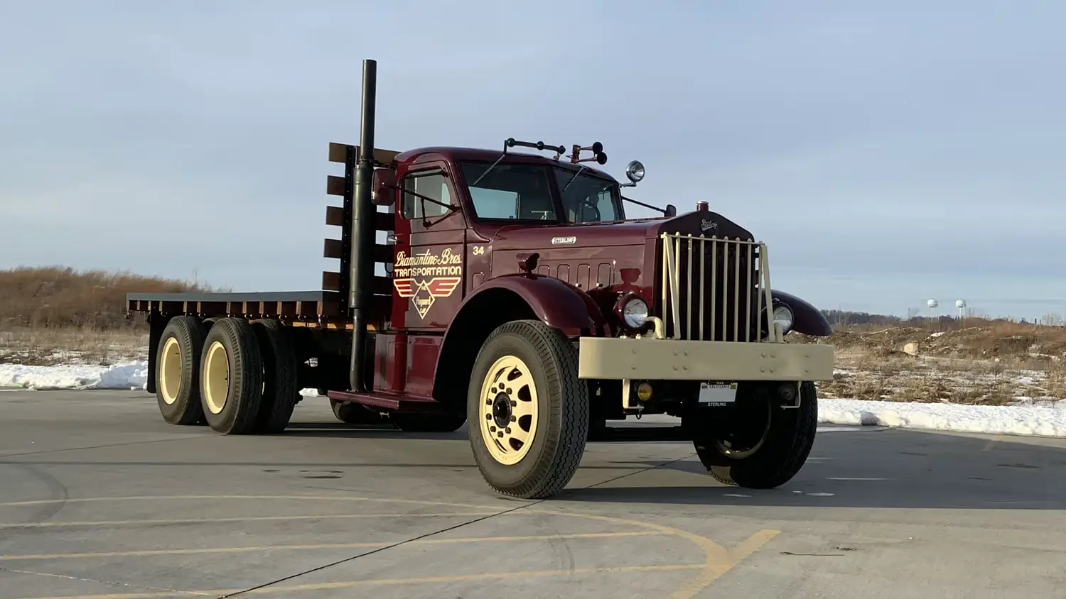 1944 Sterling HWS 160H Three-Axle Flatbed