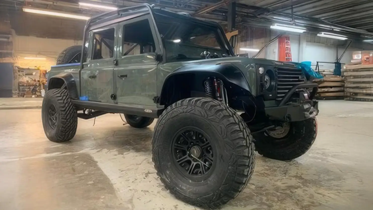 1987 Land Rover Defender 130 Custom Pickup 1987 Land Rover Defender 130 Custom Pickup