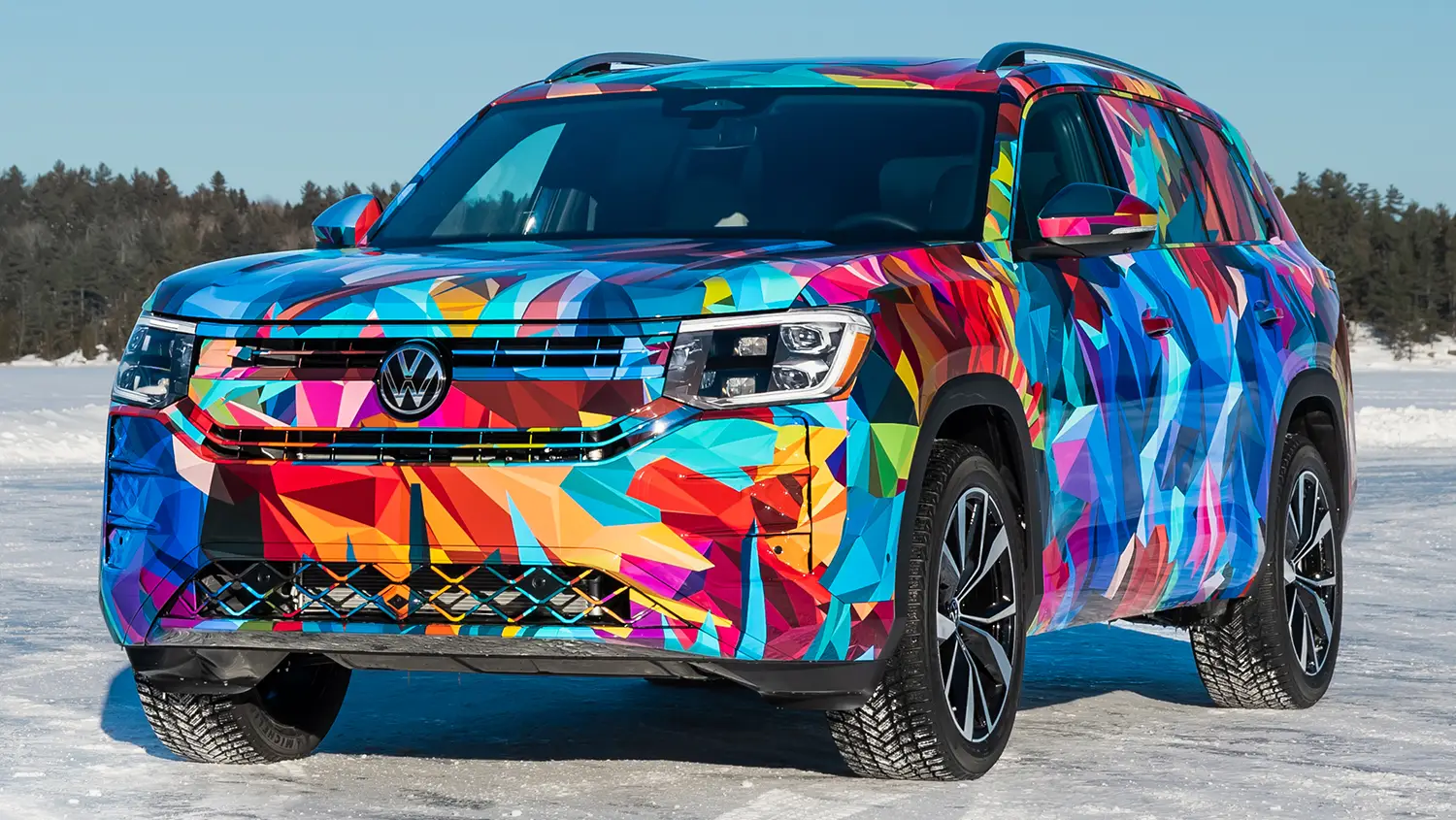 2027 Volkswagen Atlas winter test