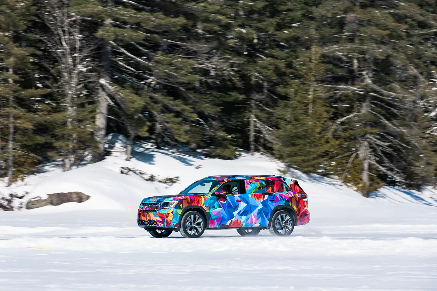 2027 Volkswagen Atlas winter test