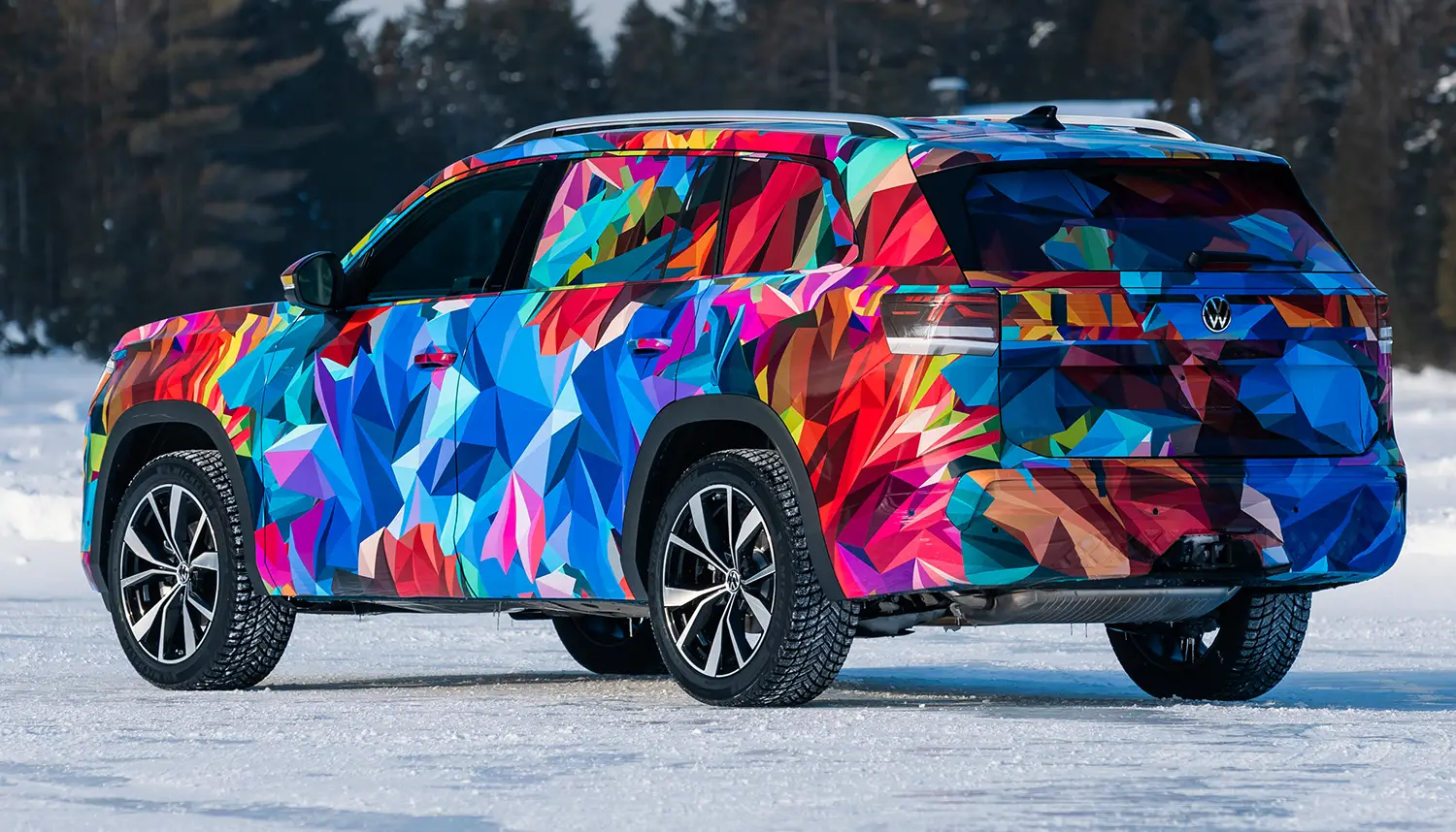 2027 Volkswagen Atlas winter test