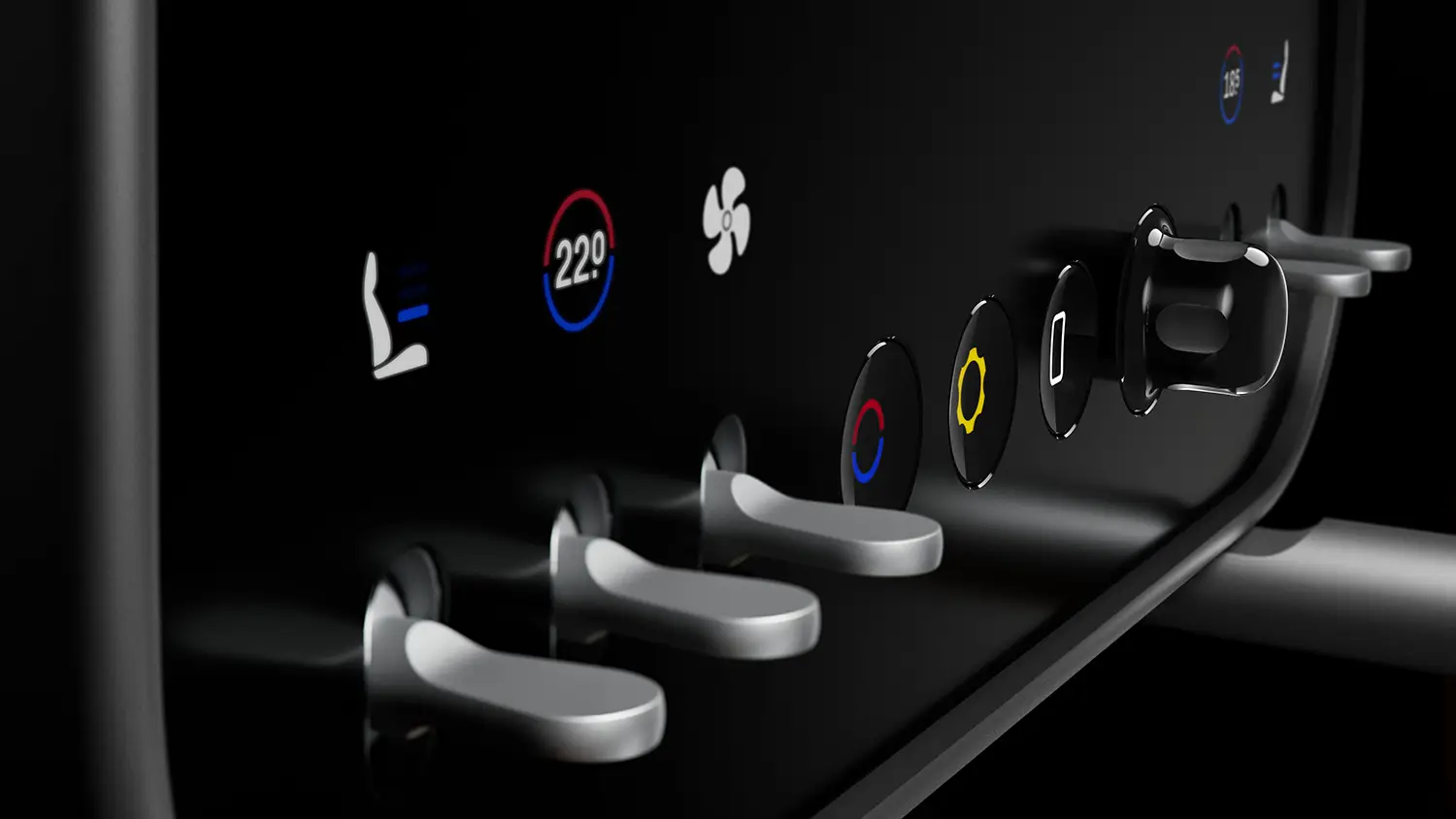 Ferrari Luce interior