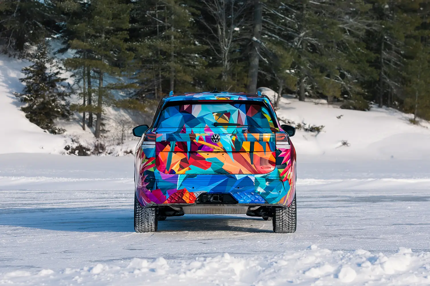 2027 Volkswagen Atlas winter test