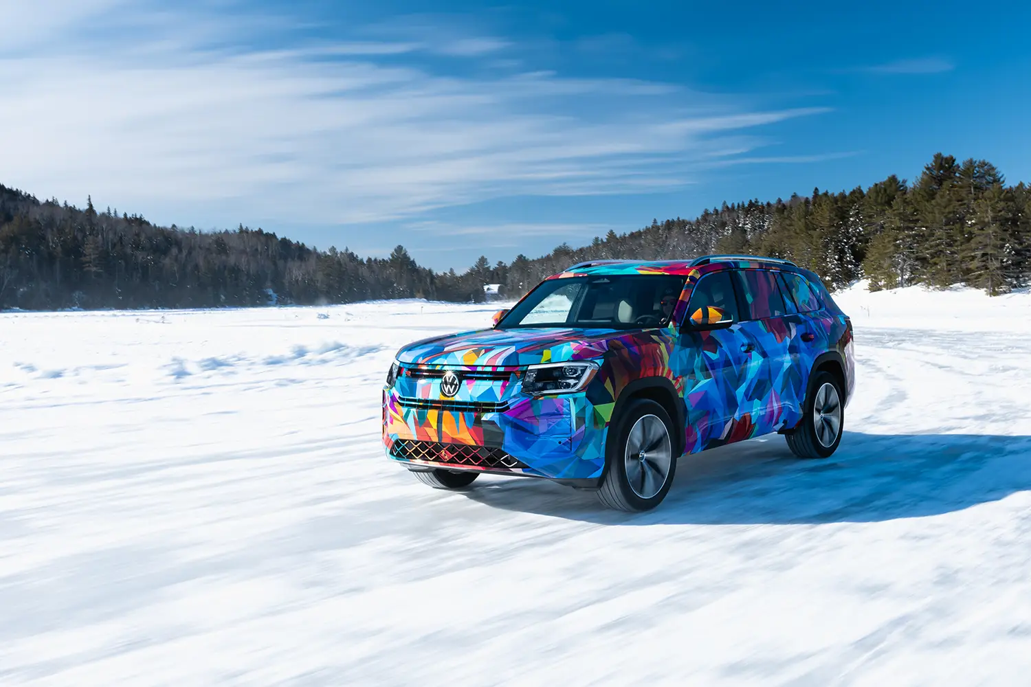 2027 Volkswagen Atlas winter test