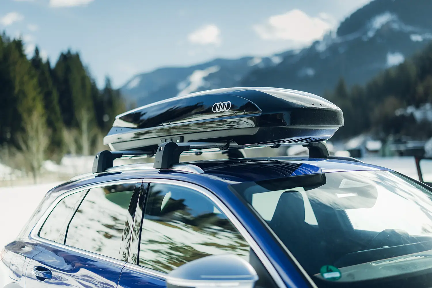 Audi Q5 winter drive