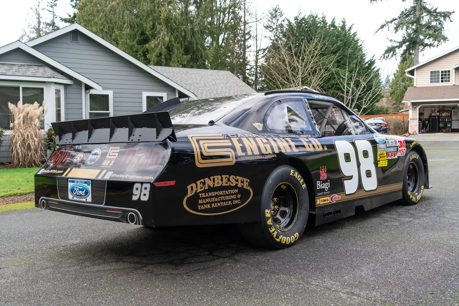 Ford Mustang NASCAR Race Car Ford Mustang NASCAR Race Car