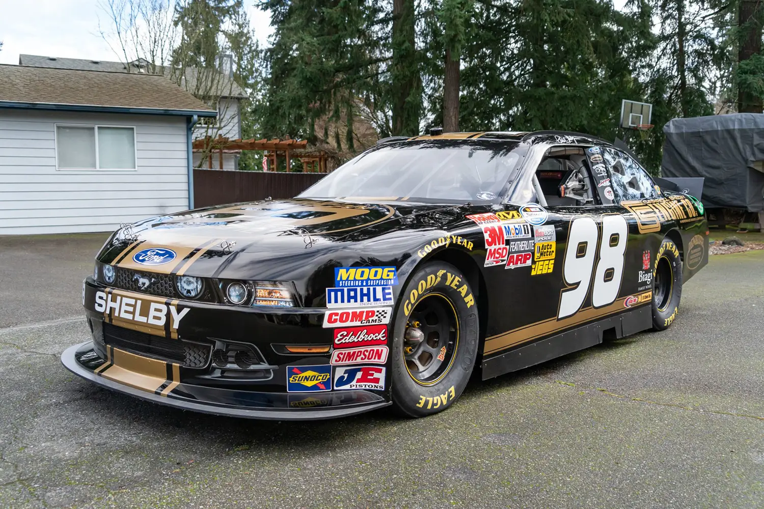 Ford Mustang NASCAR Race Car Ford Mustang NASCAR Race Car