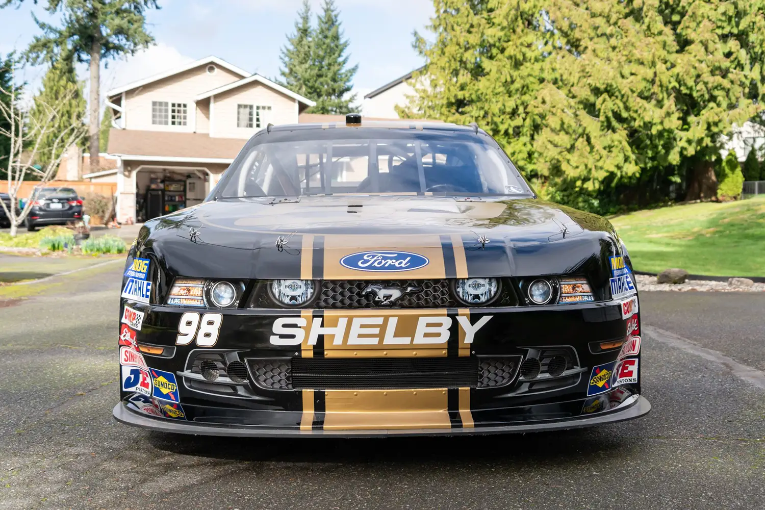 Ford Mustang NASCAR Race Car Ford Mustang NASCAR Race Car