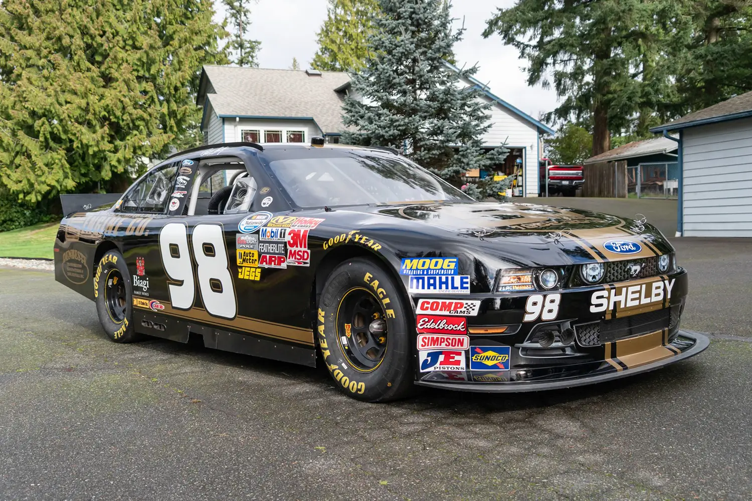 Ford Mustang NASCAR Race Car Ford Mustang NASCAR Race Car