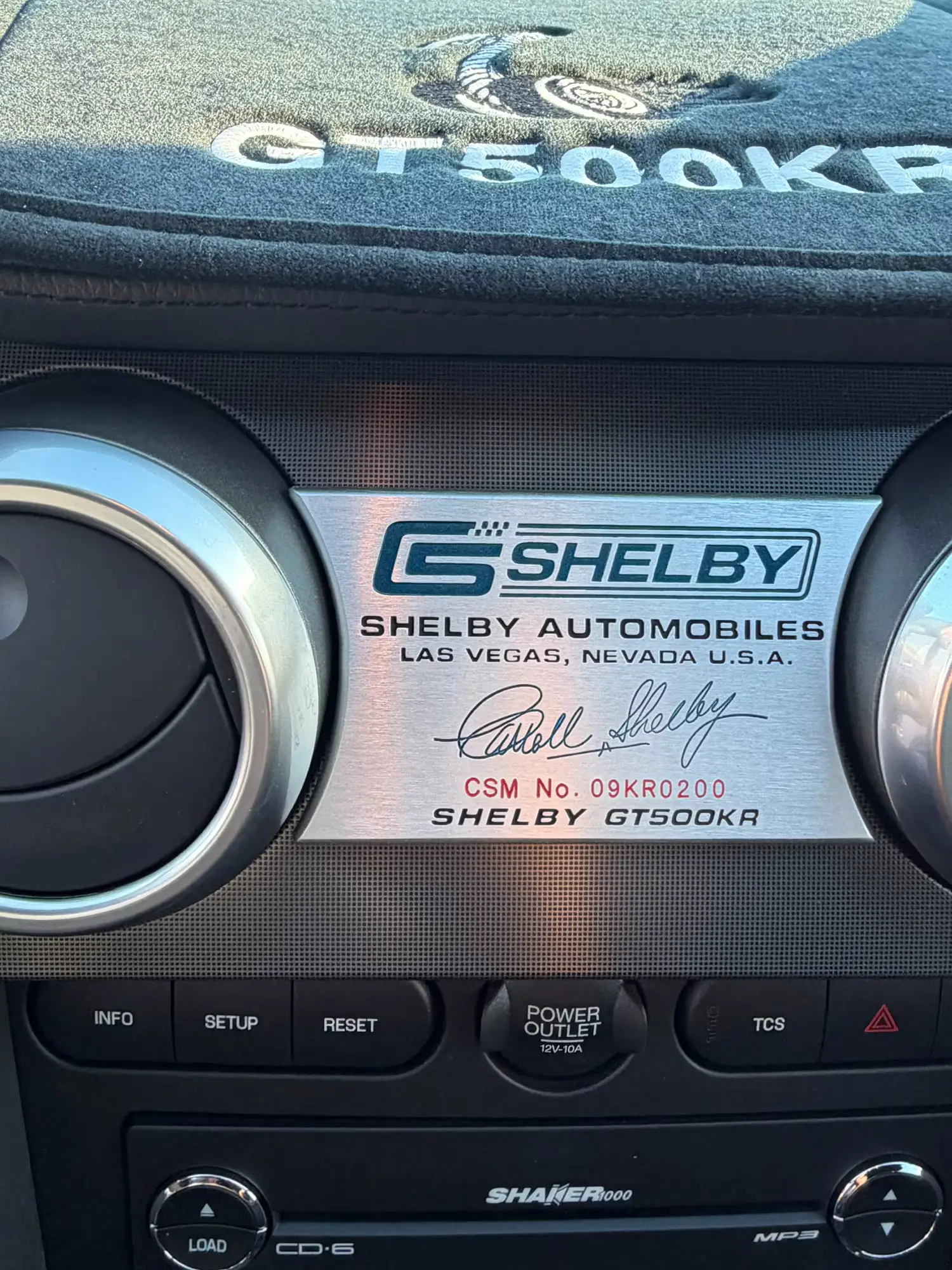 2009 Ford Shelby GT500KR