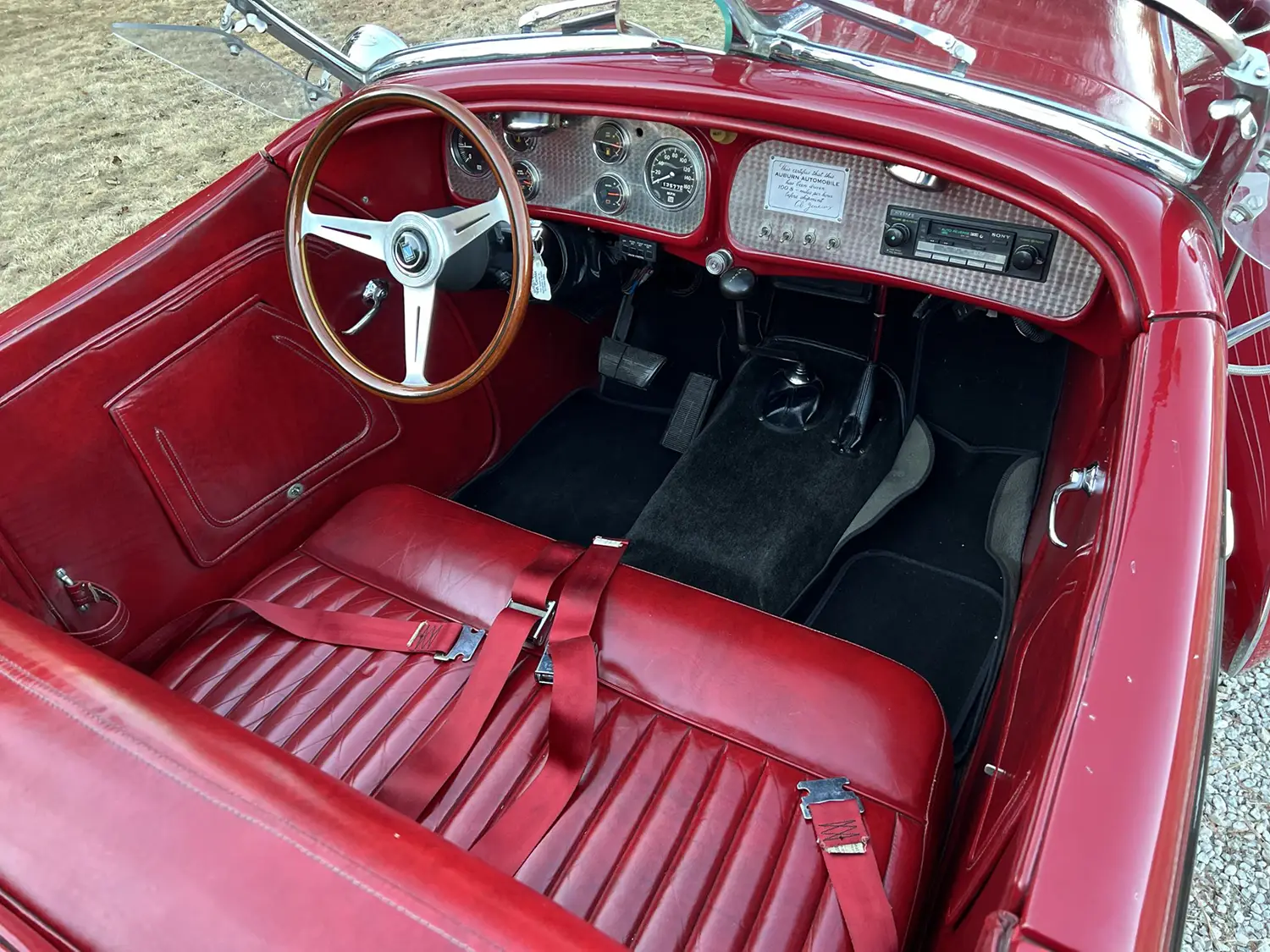 Auburn Boattail Speedster replica