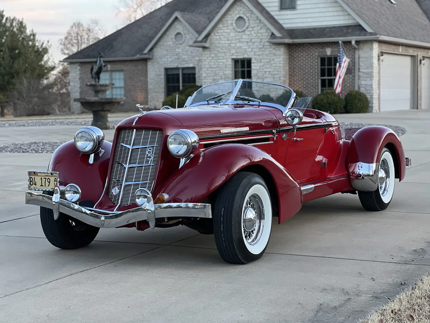 Auburn Boattail Speedster replica