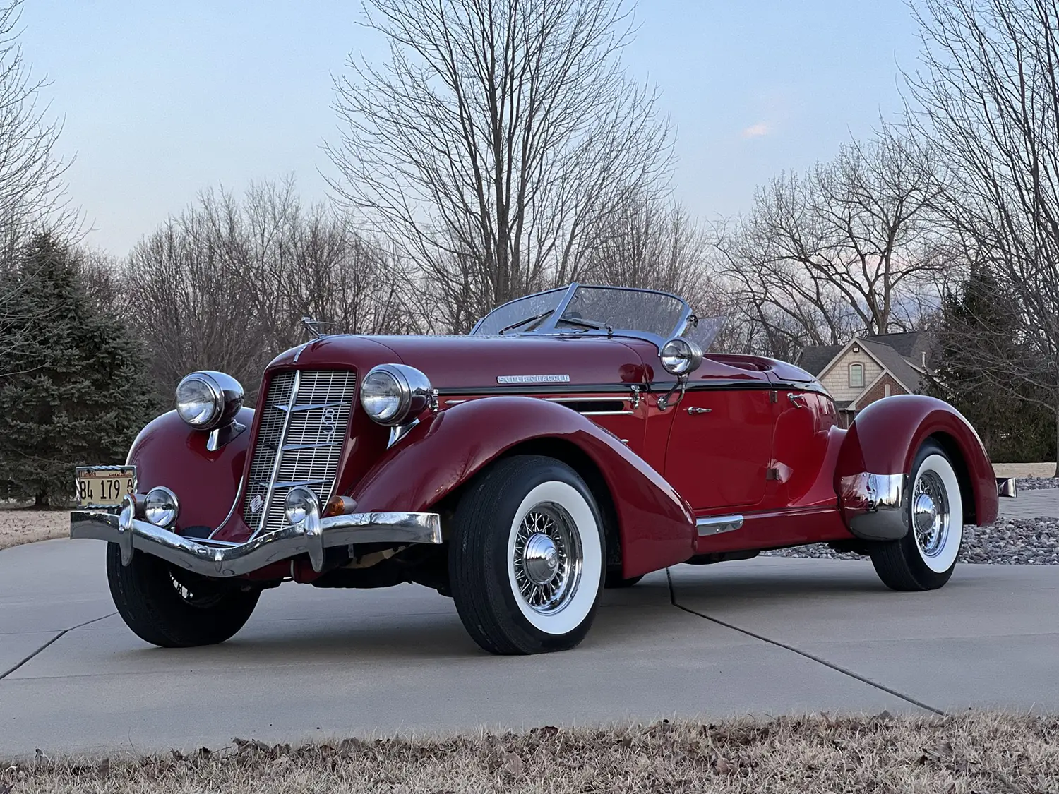 Auburn Boattail Speedster replica