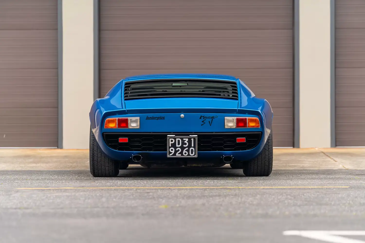 1972 Lamborghini Miura P400 SV