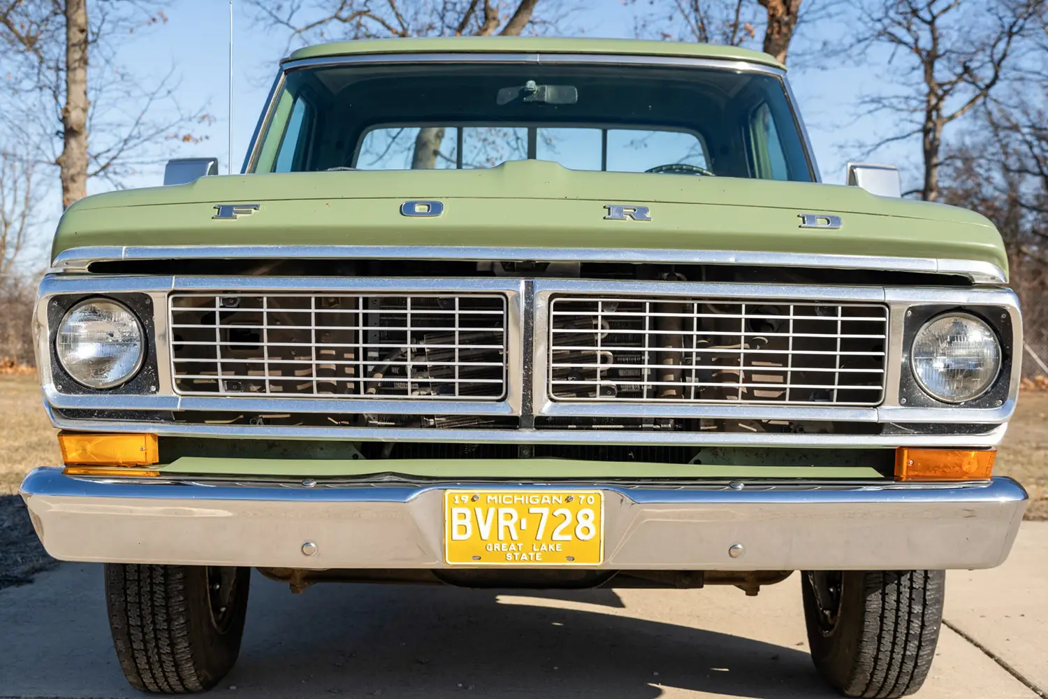 1970 Ford F-250 Sport Custom Camper Special
