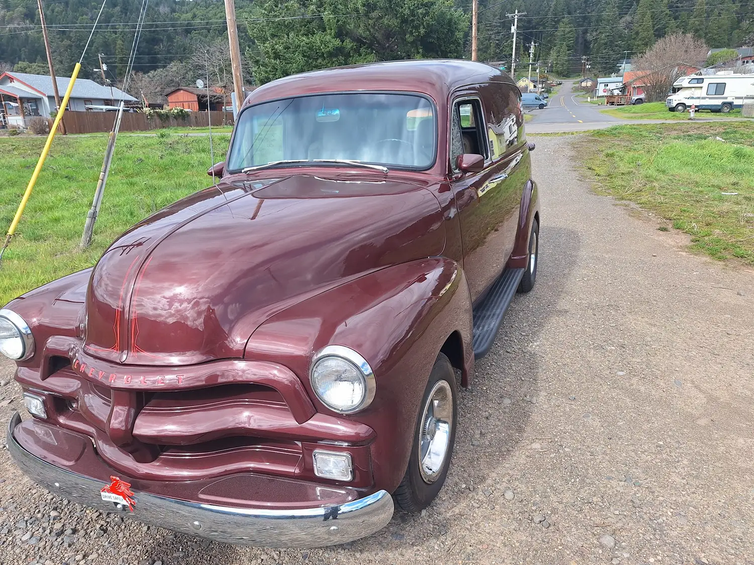 1955 Chevrolet 3100 panel truck 1955 Chevrolet 3100 panel truck