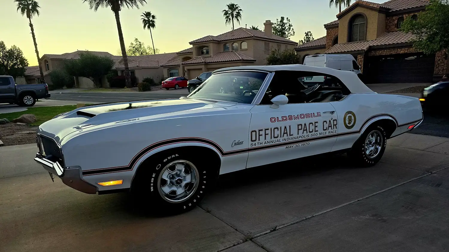 1970 Oldsmobile Cutlass Supreme Pace Car