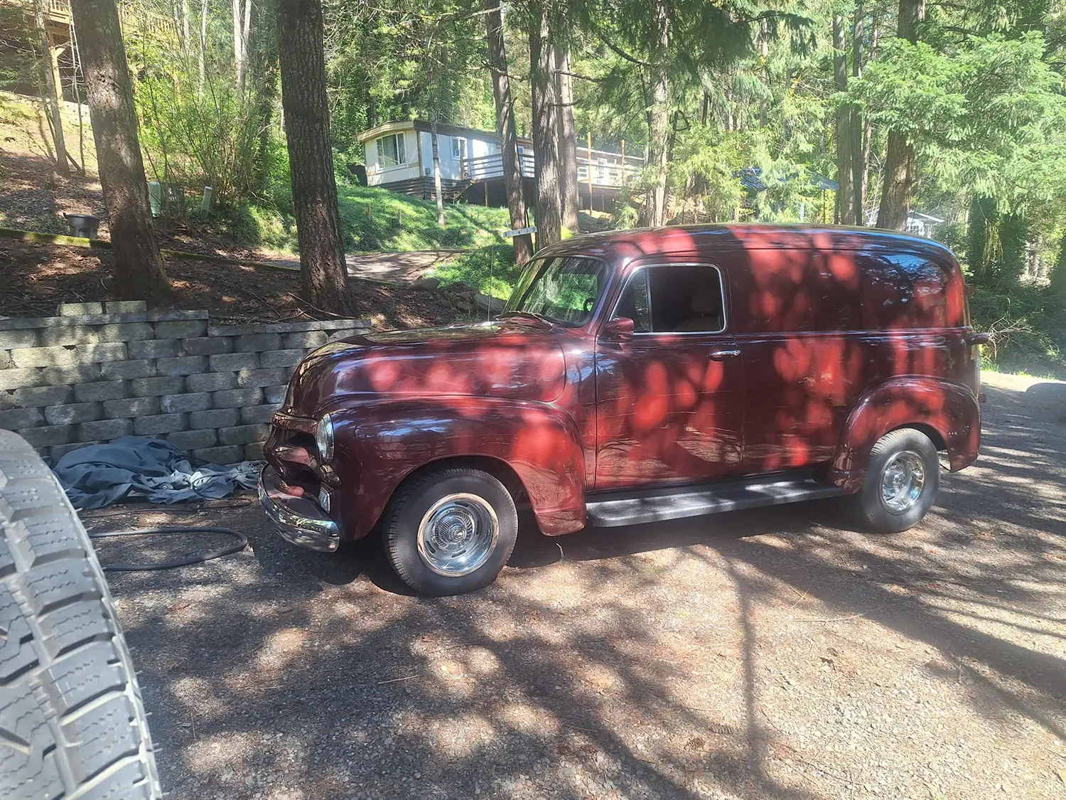 1955 Chevrolet 3100 panel truck 1955 Chevrolet 3100 panel truck