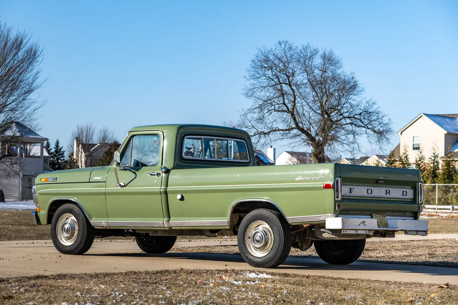 1970 Ford F-250 Sport Custom Camper Special