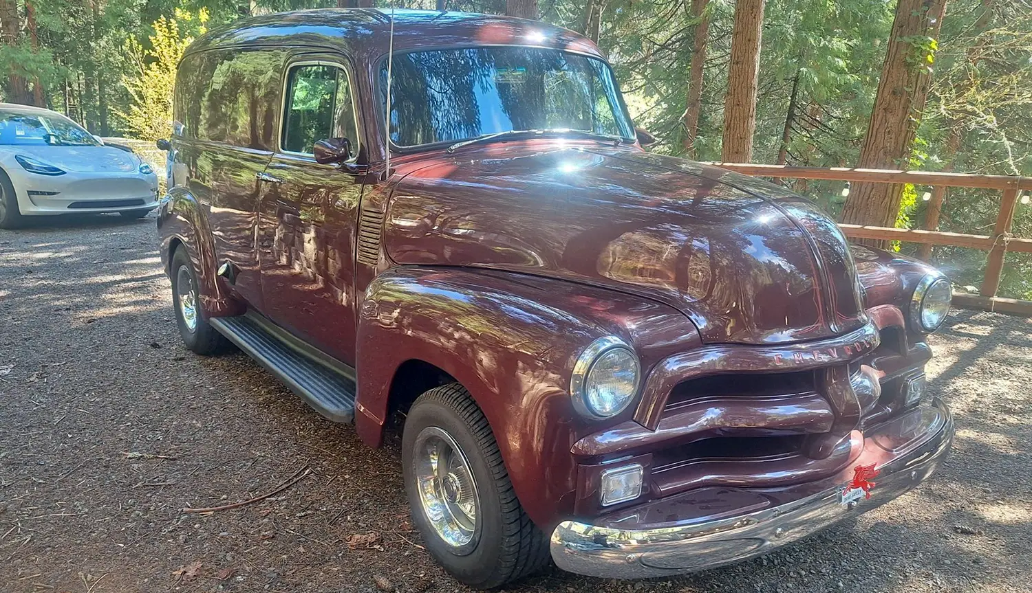1955 Chevrolet 3100 panel truck 1955 Chevrolet 3100 panel truck