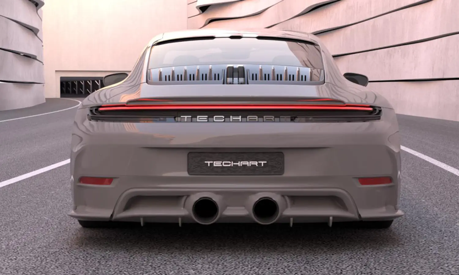 TECHART Aerokit for Porsche 911 (992.2)