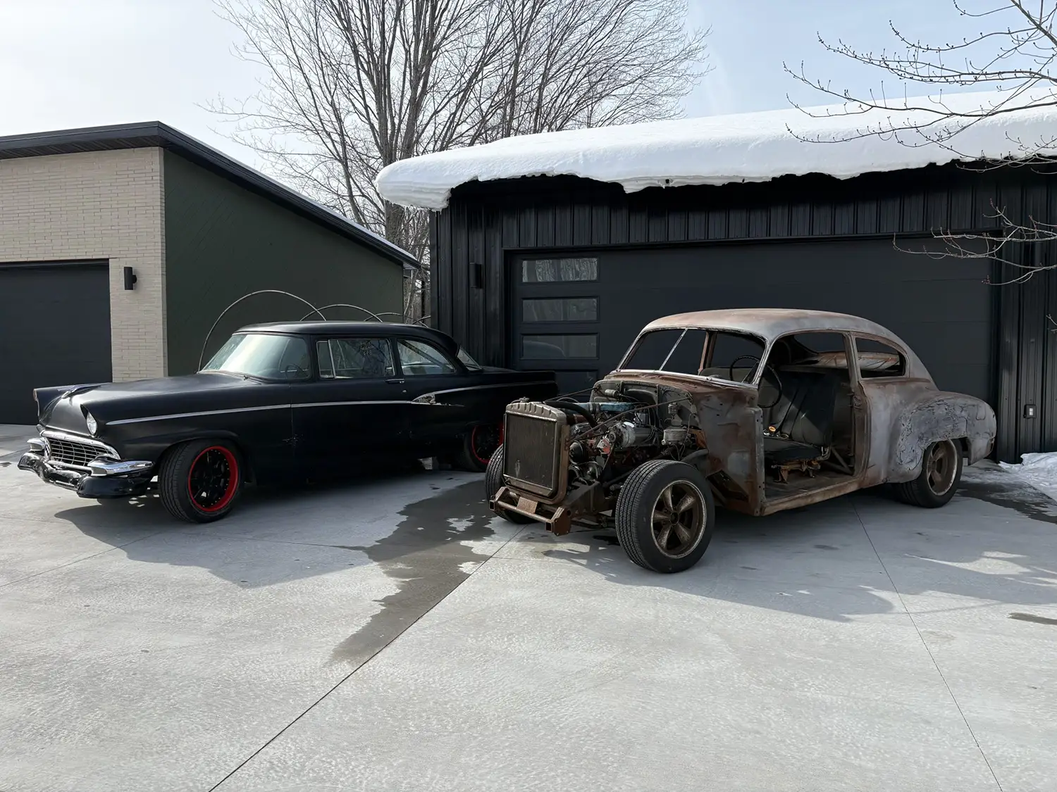 1950 Chevrolet Fleetline & 1956 Ford From The Fate of the Furious