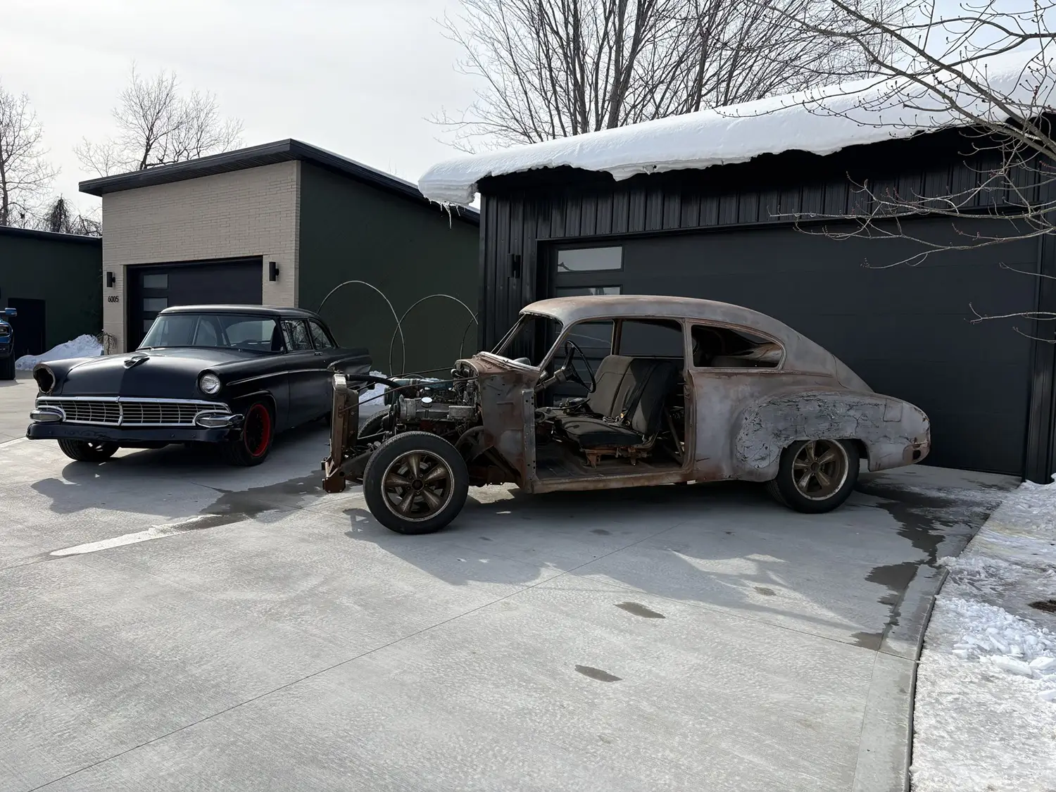 1950 Chevrolet Fleetline & 1956 Ford From The Fate of the Furious