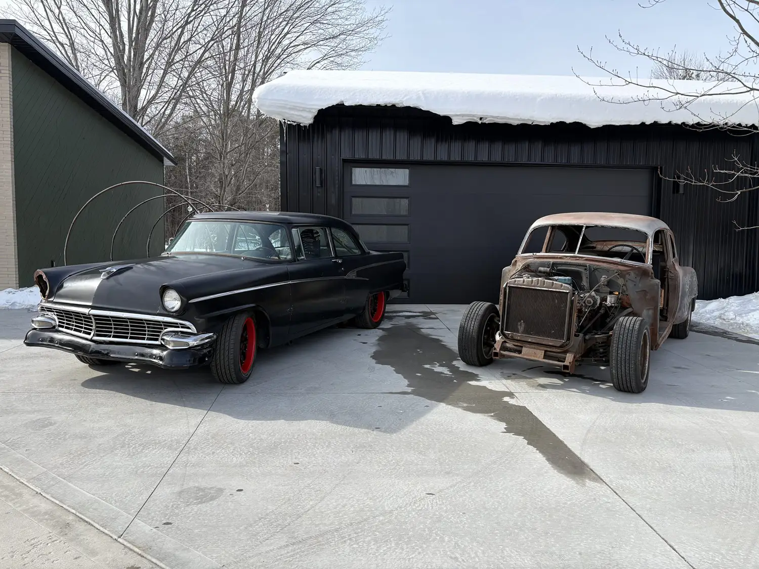 1950 Chevrolet Fleetline & 1956 Ford From The Fate of the Furious