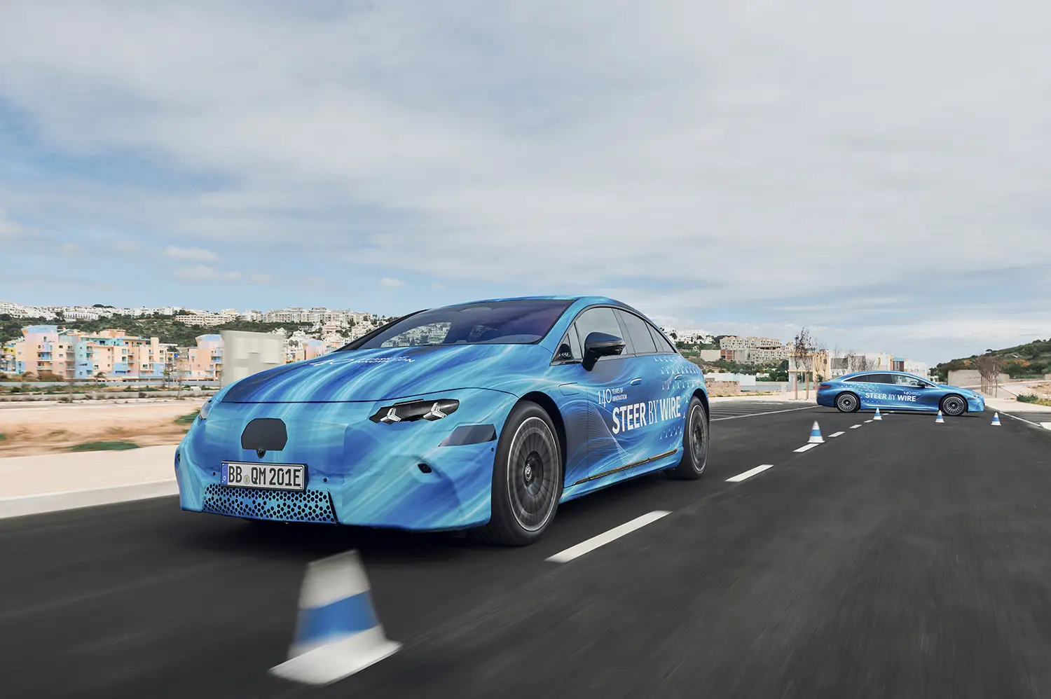 Mercedes-Benz EQS Steer-by-Wire