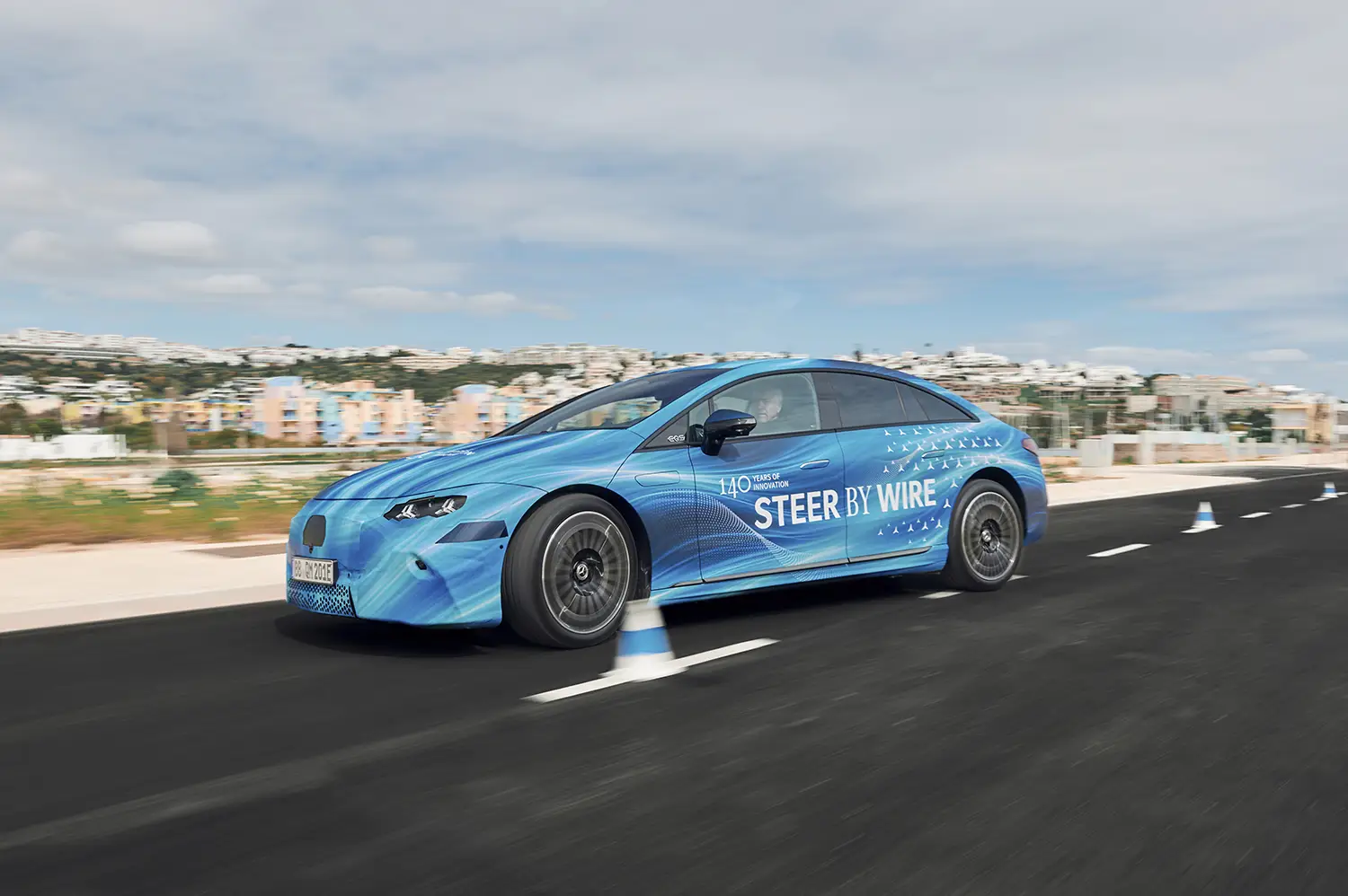 Mercedes-Benz EQS Steer-by-Wire