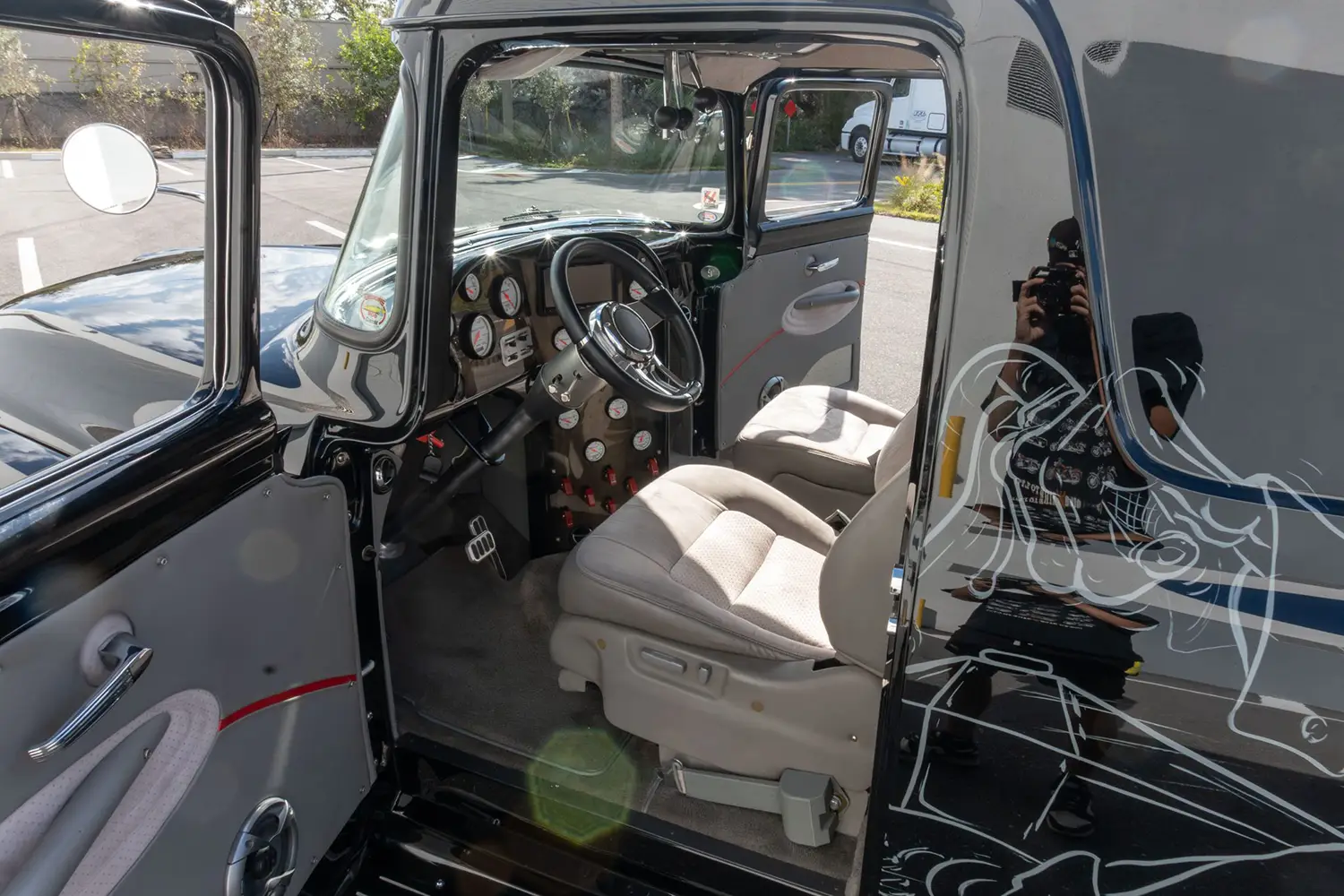 1956 Ford F-100 panel truck