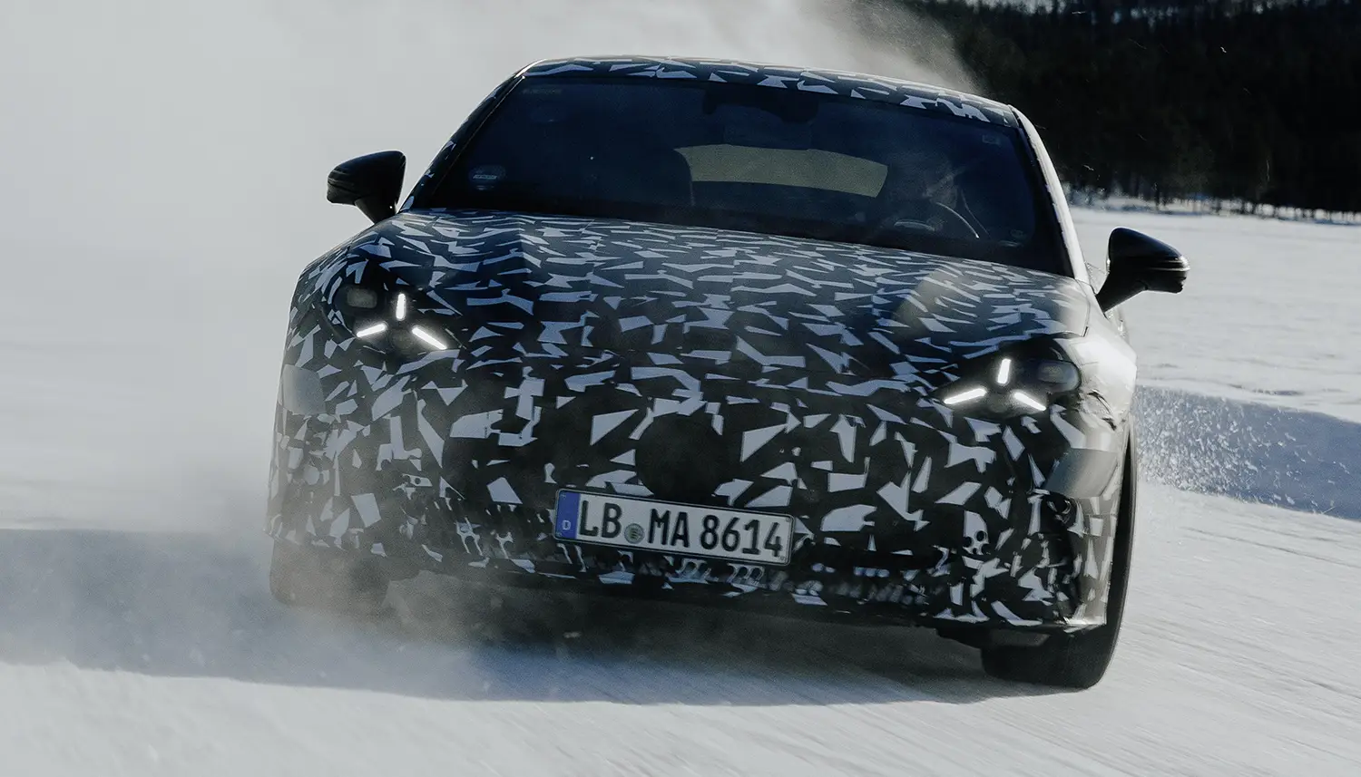 Mercedes-AMG GT 4-Door Coupe Testing