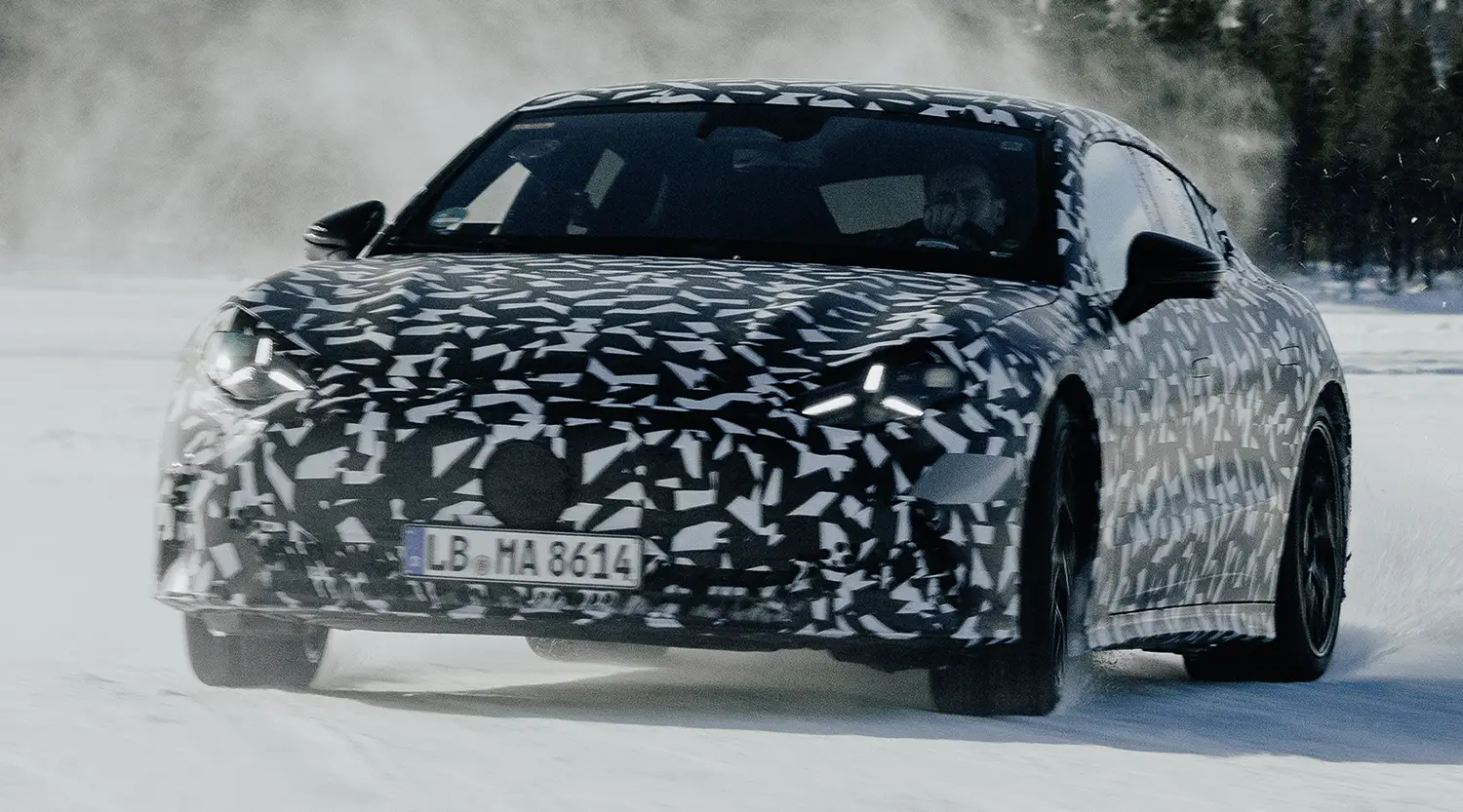 Mercedes-AMG GT 4-Door Coupe Testing