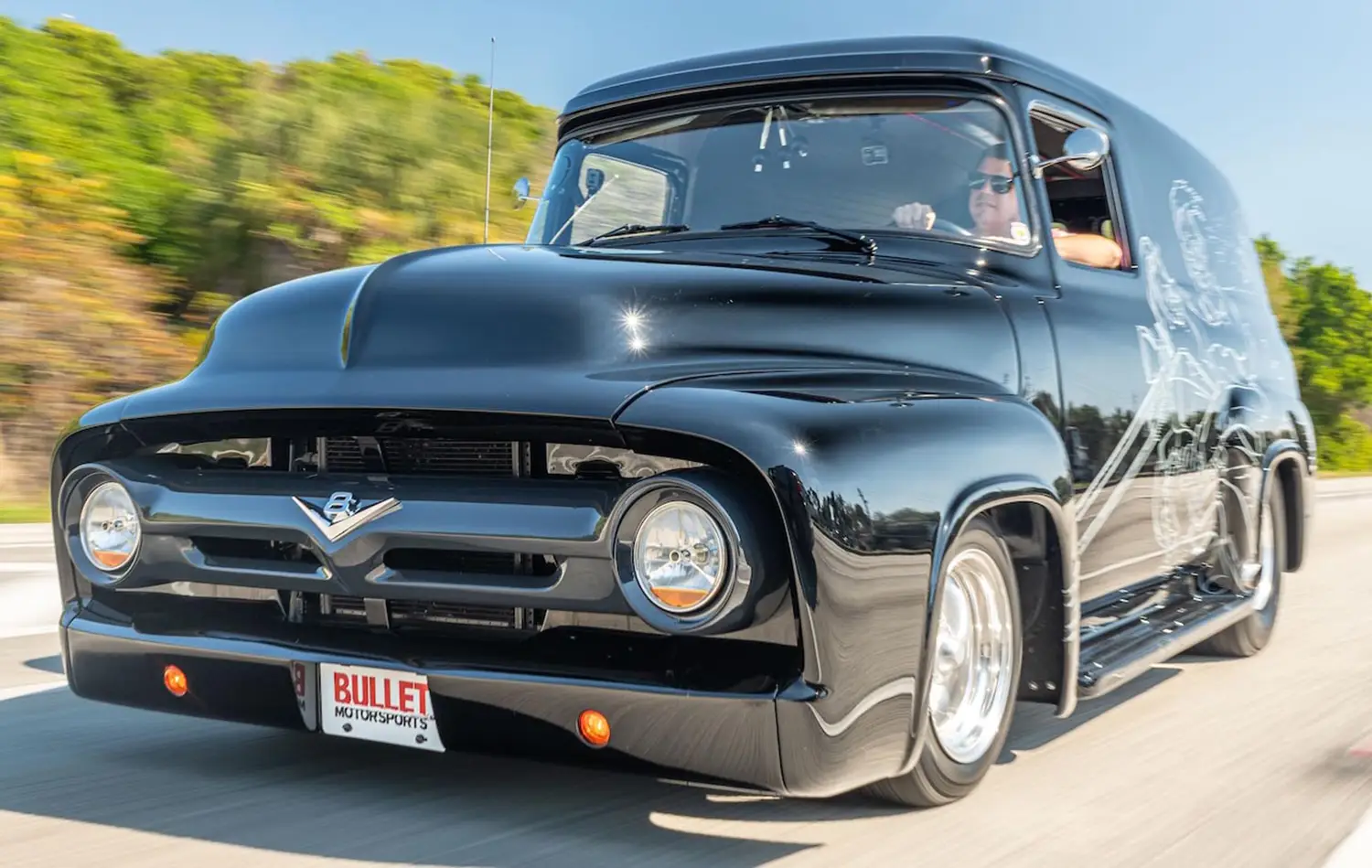 1956 Ford F-100 panel truck