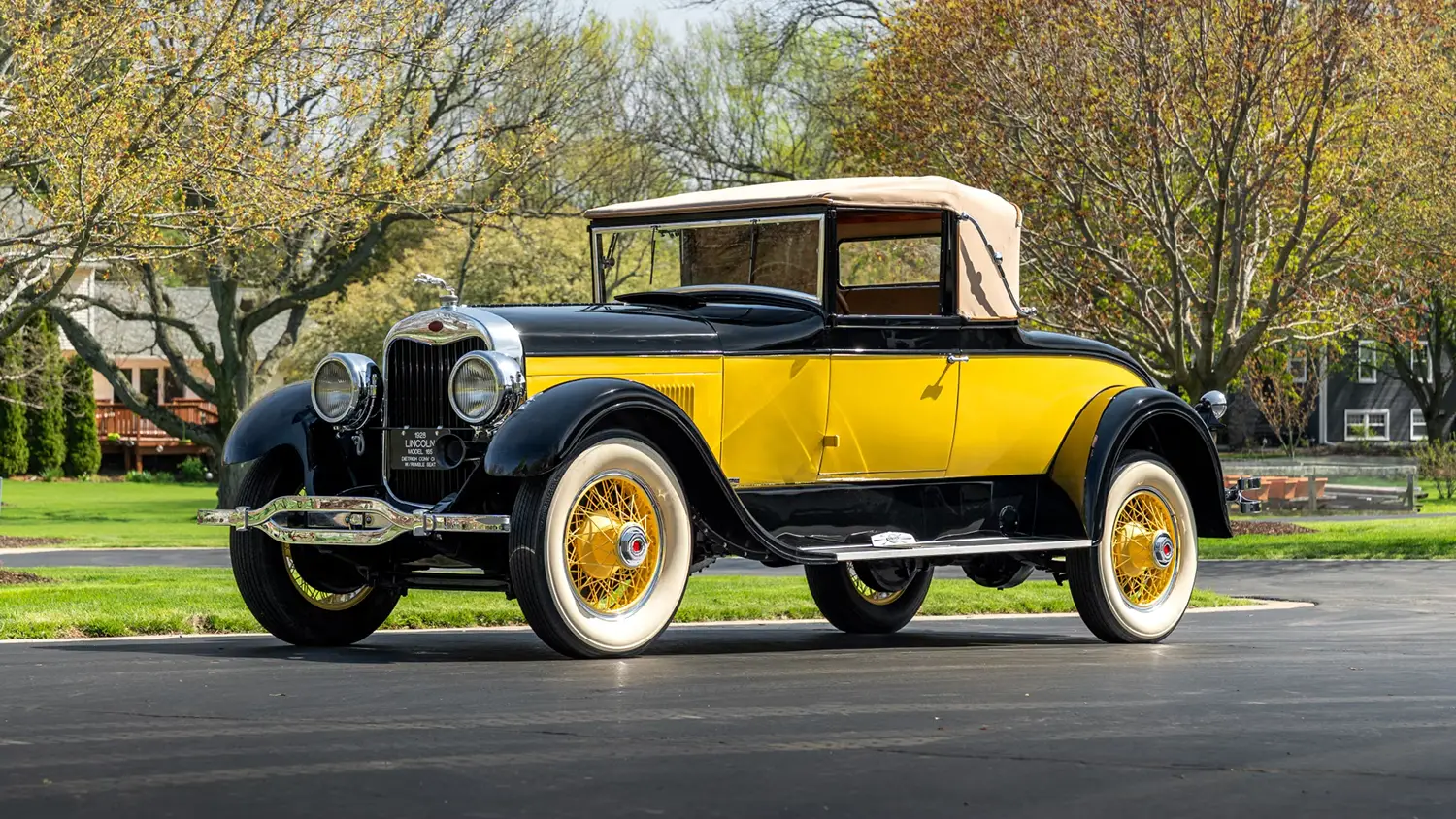 1928 Lincoln 165 Dietrich Coupe Roadster - Photo 1