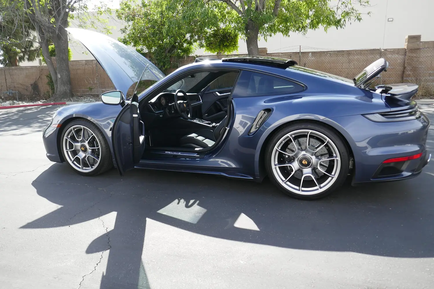 2024 Porsche 911 Turbo S Yachting Blue Metallic