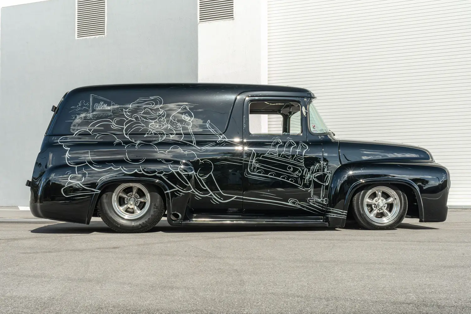 1956 Ford F-100 panel truck