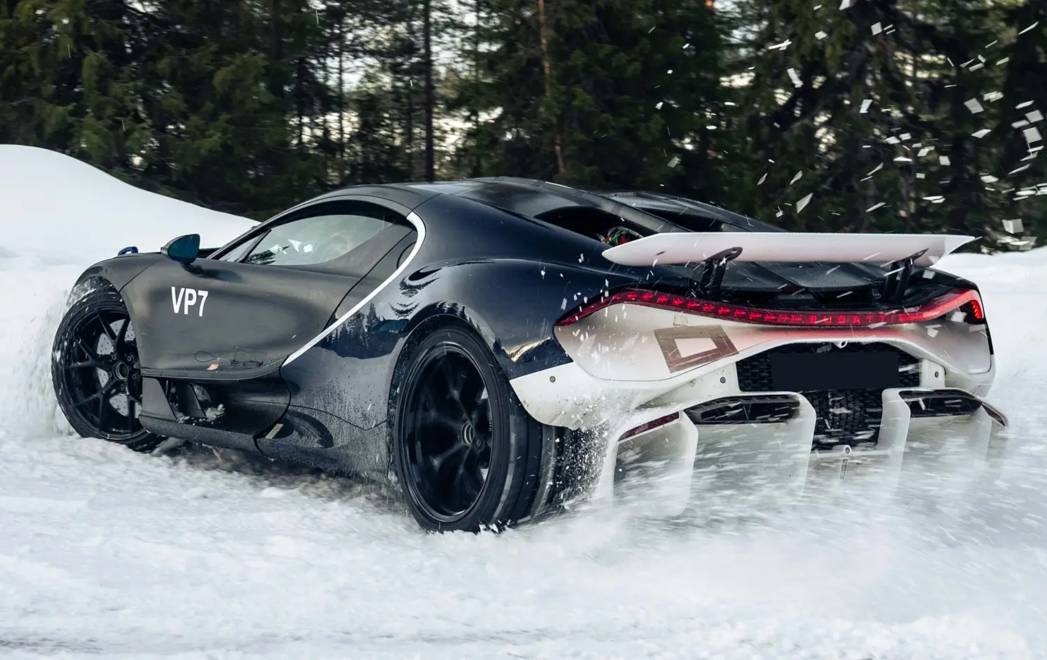 Bugatti Tourbillon Arctic test - Photo 2