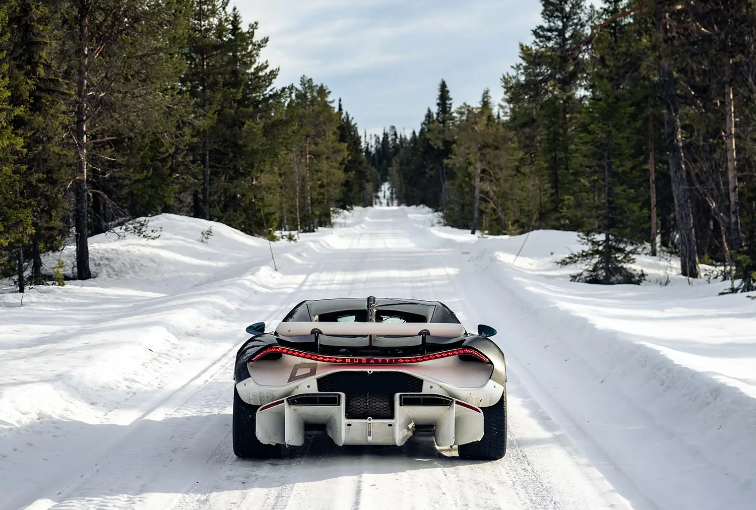 Bugatti Tourbillon Arctic test - Photo 3